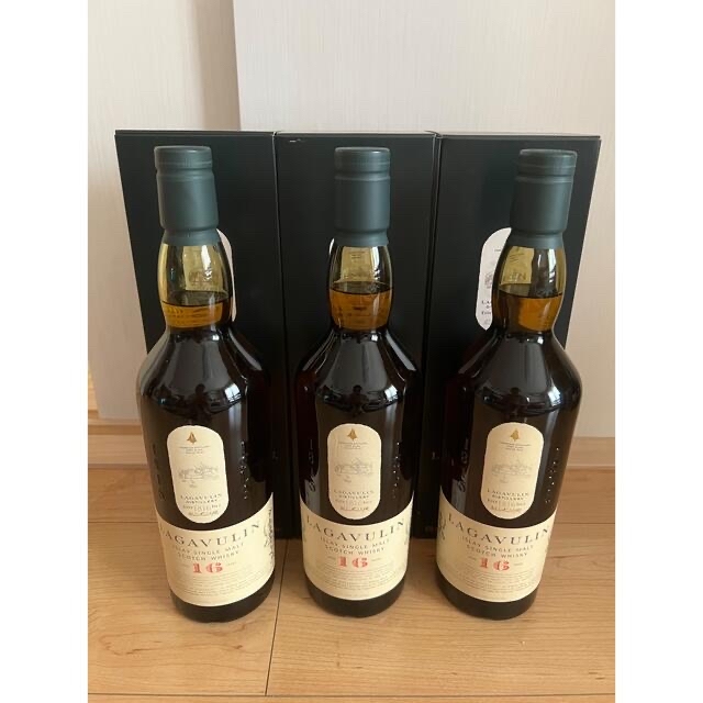 LAGAVULIN 16年 シングルアイラモルト ウイスキー 3本セット