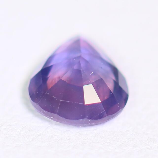 天然バイカラーサファイア』0.87ct タンザニア産 ルース 宝石【2371