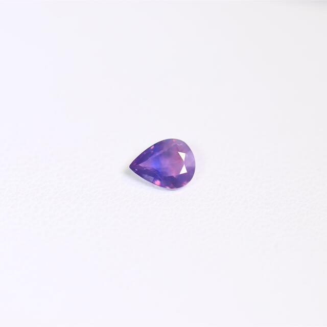 天然バイカラーサファイア』0.87ct タンザニア産 ルース 宝石【2371