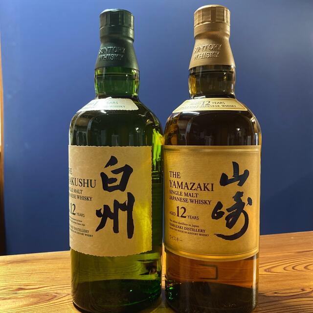 白州12年5本山崎12年1本