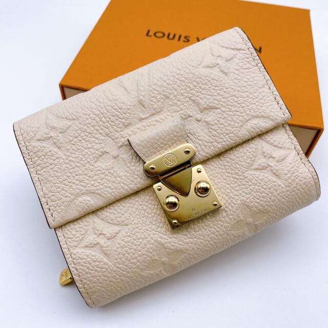 ルイヴィトン LOUIS VUITTON モノグラム アンプラント ポルトフォイユ メティスコンパクト 財布 クレーム M81071  新入荷 LV1416