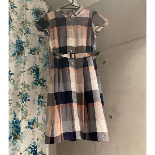 ブルーレーベルクレストブリッジ(BLUE LABEL CRESTBRIDGE)の美品　ブルーレーベルクレストブリッジ　ワンピース(ひざ丈ワンピース)