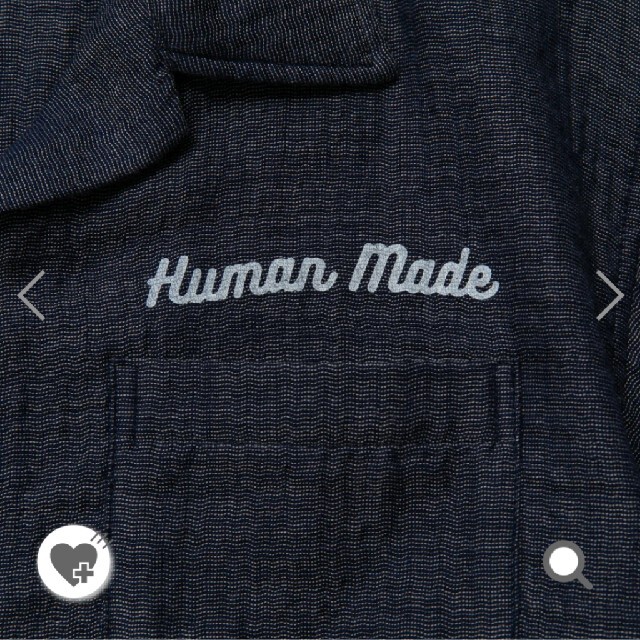 HUMAN MADE CHAMBRAY GAUZE ALOHA SHIRT