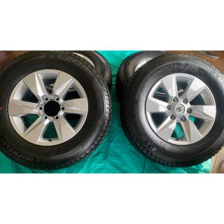 ランドクルーザー200後期 純正タイヤ&ホイール 新車外し品 285/60r18