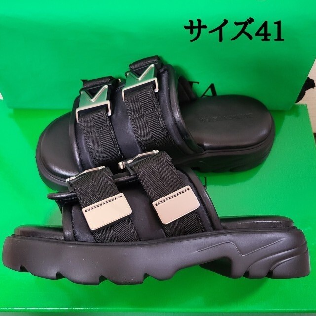 Bottega Veneta(ボッテガヴェネタ)の【新品】BOTTEGA VENETA フラッシュ サンダル　41 メンズの靴/シューズ(サンダル)の商品写真
