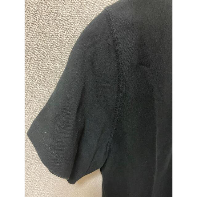 DANTON(ダントン)の【美品】DANTON/ダントン ロゴポケット レディースT シャツ 黒 Mサイズ メンズのトップス(Tシャツ/カットソー(半袖/袖なし))の商品写真