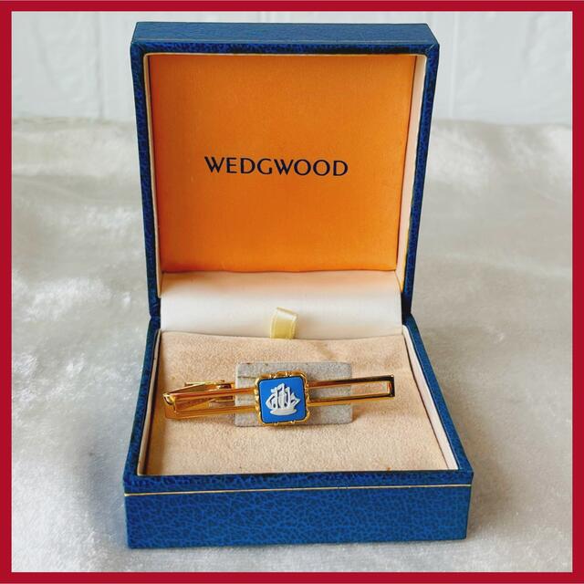 WEDGWOOD(ウェッジウッド)の✨エレガント✨ ウェッジウッド タイピン 帆船 ネクタイピン 箱付 メンズのファッション小物(ネクタイピン)の商品写真
