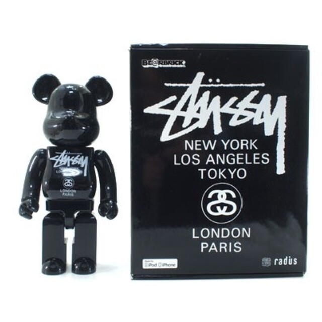 STUSSY 400% ベアブリックスピーカー BE@RBRICK