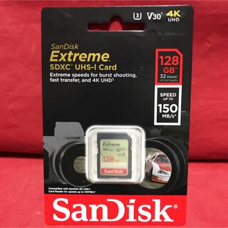 4 K対応 SDカード サンディスク Extreme 128GB