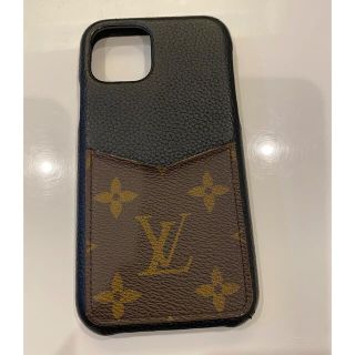 ルイヴィトン(LOUIS VUITTON)のルイヴィトン iPhone11pro バンパー　ブラック　ケース(iPhoneケース)