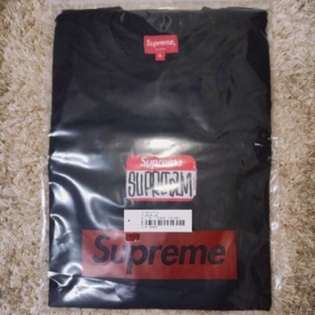 supremesupreme Gonz Nametag S/S Top ブラック