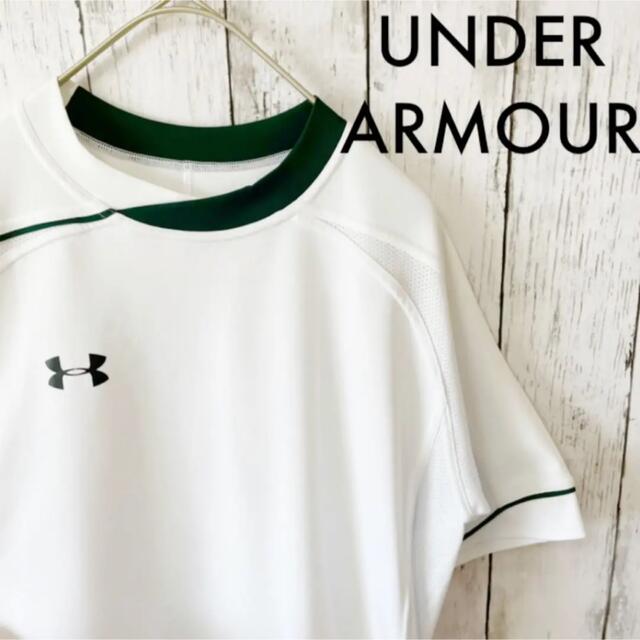 UNDER ARMOUR - UNDER ARMOUR アンダーアーマー Tシャツ メッシュ 白