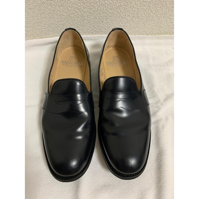 ドレスビジネスSANDERS FULL SADDLE SLIPPER サイズ:UK8