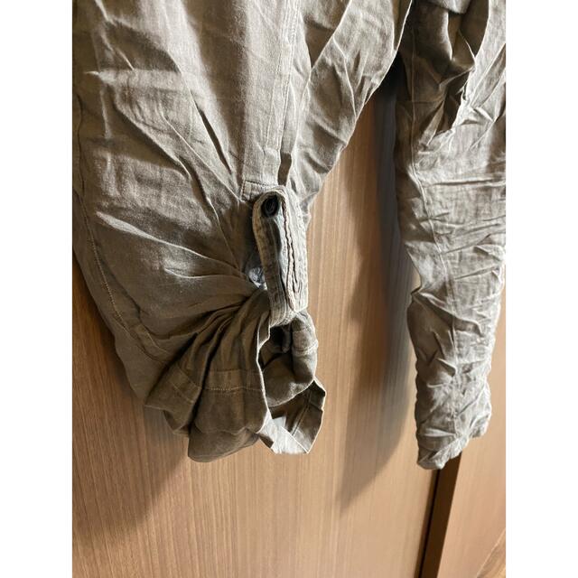 JULIUS(ユリウス)のJULIUS(ユリウス)COTTON SILK SATIN スライドカーゴパンツ メンズのパンツ(サルエルパンツ)の商品写真