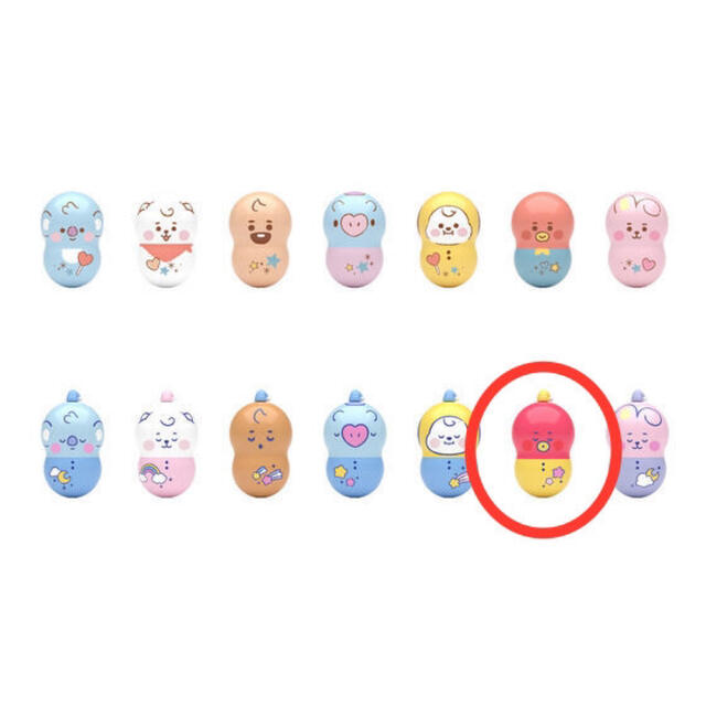 BT21(ビーティーイシビル)のBT21 クーナッツ　TATA エンタメ/ホビーのおもちゃ/ぬいぐるみ(キャラクターグッズ)の商品写真