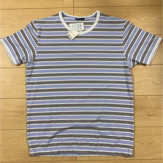 UNIQLO(ユニクロ)のドライメッシュ ボーダー Tシャツ メンズのトップス(Tシャツ/カットソー(半袖/袖なし))の商品写真