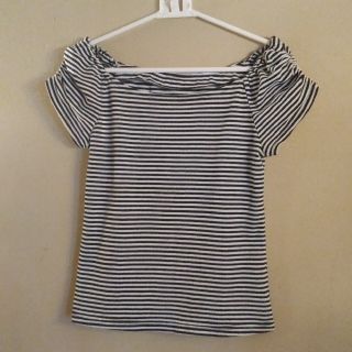 ジルスチュアート(JILLSTUART)のJILLSTUART　ジルスチュアート　半袖ボーダーカットソー(Tシャツ(半袖/袖なし))