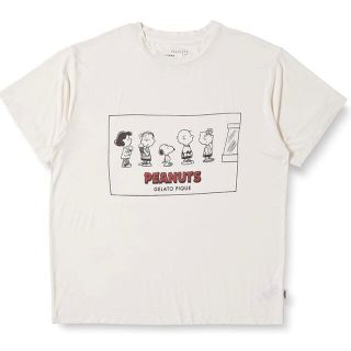 ジェラートピケ(gelato pique)の【GELATO PIQUE HOMME】PEANUTS Tシャツ(Tシャツ/カットソー(半袖/袖なし))