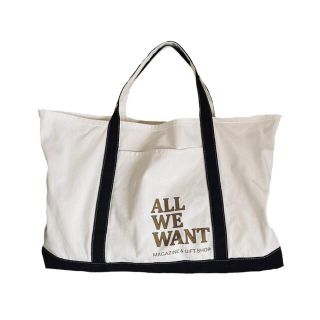 ワンエルディーケーセレクト(1LDK SELECT)のaww magazine/all we want AWW TOTE BLACK(トートバッグ)