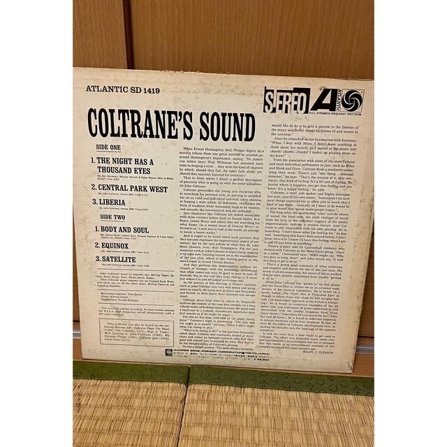 JOHN COLTRANE / COLTRANE’S SOUND レコード エンタメ/ホビーのCD(ジャズ)の商品写真