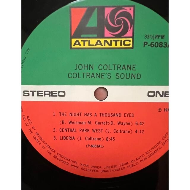 JOHN COLTRANE / COLTRANE’S SOUND レコード エンタメ/ホビーのCD(ジャズ)の商品写真