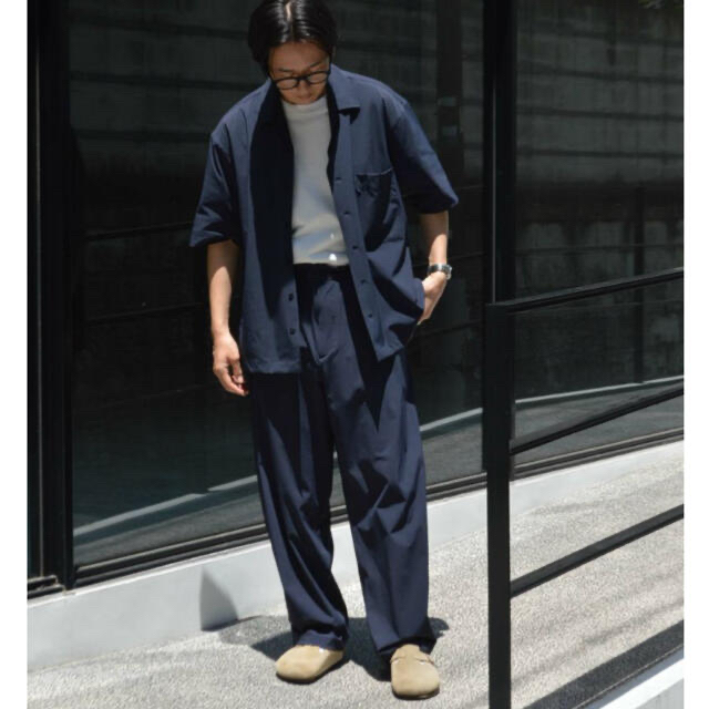 1LDK SELECT(ワンエルディーケーセレクト)のuniversalproduct BIG WAIST EASY SLACKS メンズのパンツ(スラックス)の商品写真