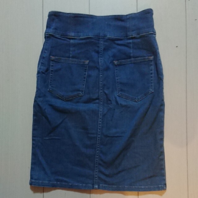 SLOBE IENA(スローブイエナ)のIENA  SLOBE デニムタイトスカート 38(Mサイズ) 美品 レディースのスカート(ひざ丈スカート)の商品写真
