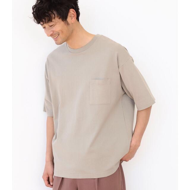 BEAMS(ビームス)のB:MING by BEAMS / ドロップショルダー ポケットTシャツ メンズのトップス(Tシャツ/カットソー(半袖/袖なし))の商品写真