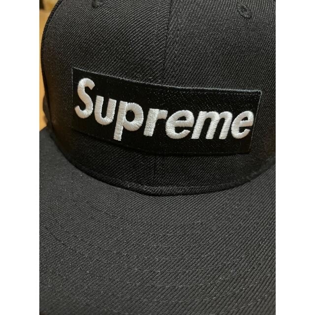 Supreme(シュプリーム)のsupreme  new era   キャップ　黒　7 1/4 メンズの帽子(キャップ)の商品写真