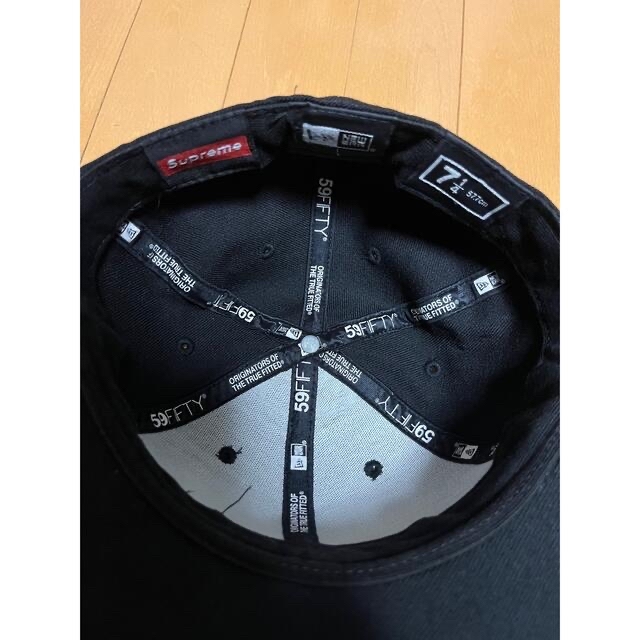 Supreme - supreme new era キャップ 黒 7 1/4の通販 by black's shop ...