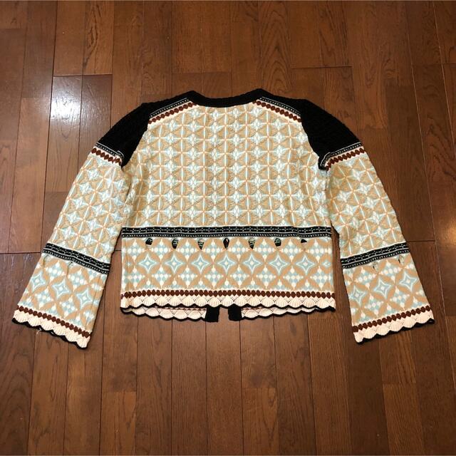 mame(マメ)のnuni様専用 マメクロゴウチ フォークロア 刺繍カーディガン サイズ2 レディースのトップス(カーディガン)の商品写真