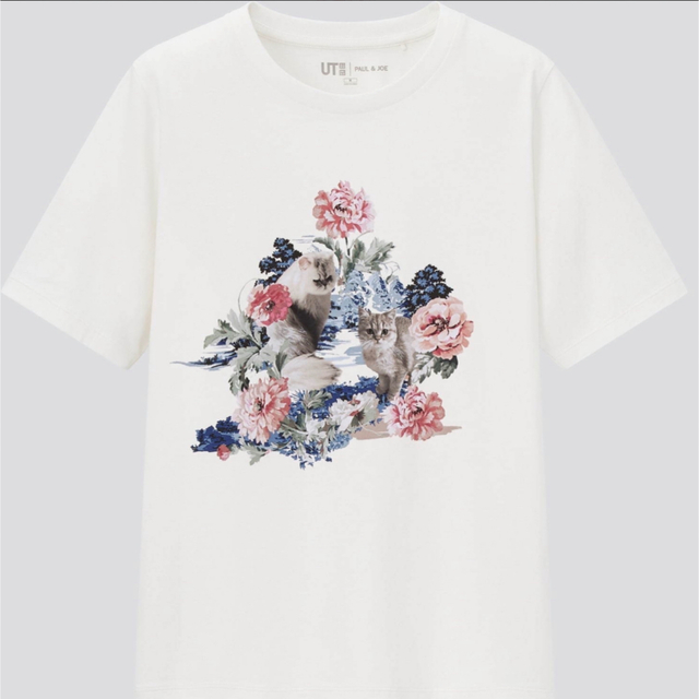 UNIQLO(ユニクロ)の新品　ユニクロ　Paul & JOE  Tシャツ　S レディースのトップス(Tシャツ(半袖/袖なし))の商品写真