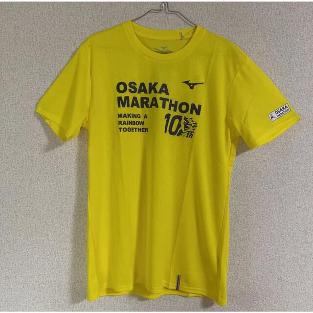 MIZUNO(ミズノ)の大阪マラソン MIZUNO ミズノ Tシャツ タオル ブランケット 膝掛け 大判 スポーツ/アウトドアのランニング(ウェア)の商品写真