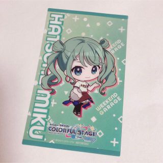 ♡プロセカ ビビバス 初音ミク クリアシート♡(キャラクターグッズ)