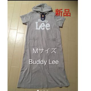 バディーリー(Buddy Lee)の【新品】Buddy Lee マタニティワンピース　授乳服　Mサイズ　グレー(マタニティワンピース)