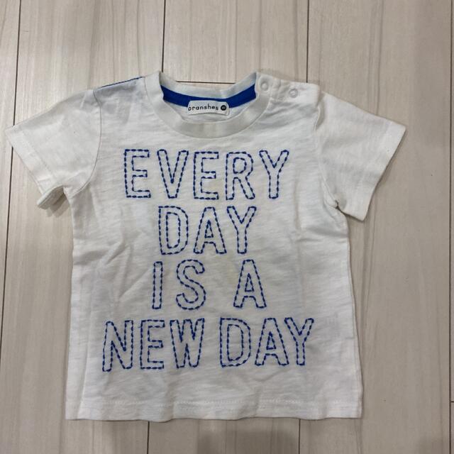 Branshes - ブランシェス branshes 90 白Tシャツ 白T トップス Tシャツ