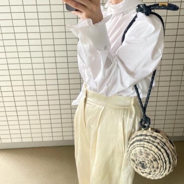 コーディネ MANIMARIS フルムーンバスケット マーブル ハンドル セット
