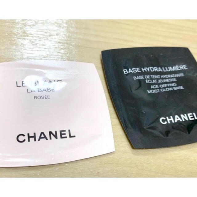 CHANEL(シャネル)の12/26〆◎シャネル試供サンプル化粧下地ファンデーション秋リップアンドチーク好 コスメ/美容のベースメイク/化粧品(化粧下地)の商品写真