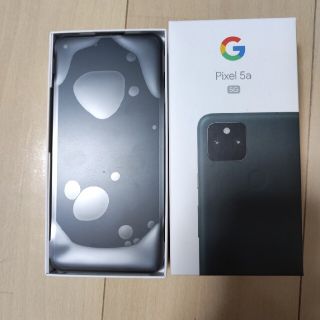 グーグルピクセル(Google Pixel)のGoogle Pixel5a (5G) 128GB Mostly Black(スマートフォン本体)