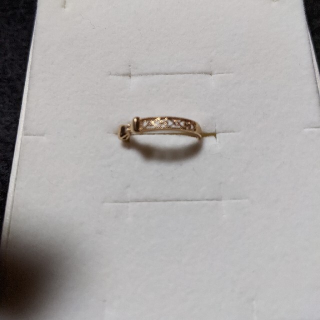 JEWELRY TSUTSUMI(ジュエリーツツミ)のK10イエローゴールド天然ダイヤモンドリング９号 レディースのアクセサリー(リング(指輪))の商品写真
