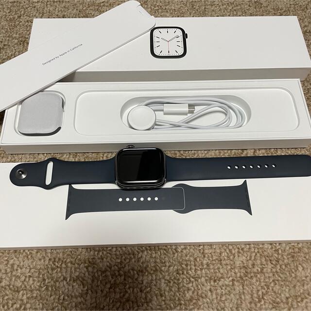 Apple Watch 7 45mm ステンレス