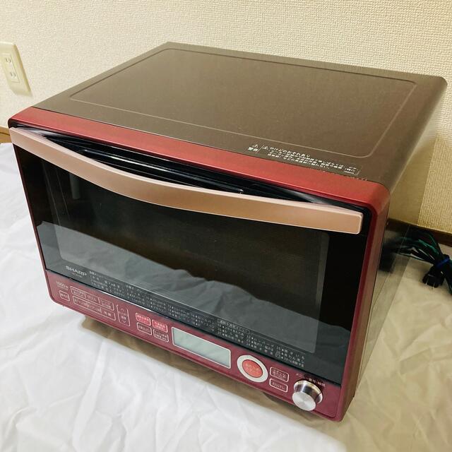 実用美品、即購入可】シャープ RE-SS10B-R スチームオーブンレンジ