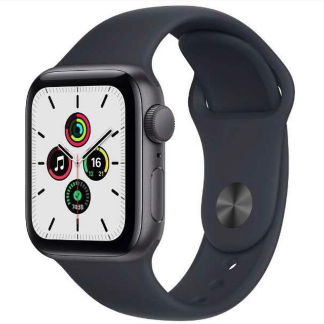 新品未開封 Apple Watch SE GPS 40mm スペースグレイ 日本オンライン
