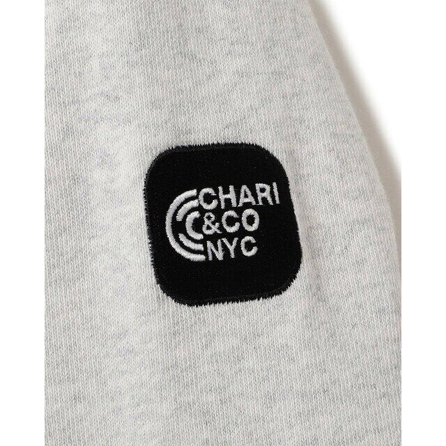 LT.BROWN】CHARI&CO / Side Ventilation Crewneck スウェット www