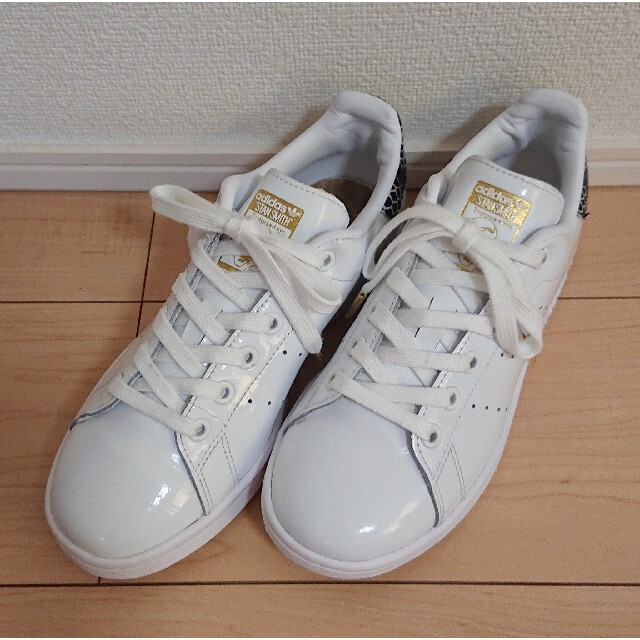 23 良品 adidas originals STAN SMITH W ヘビ柄