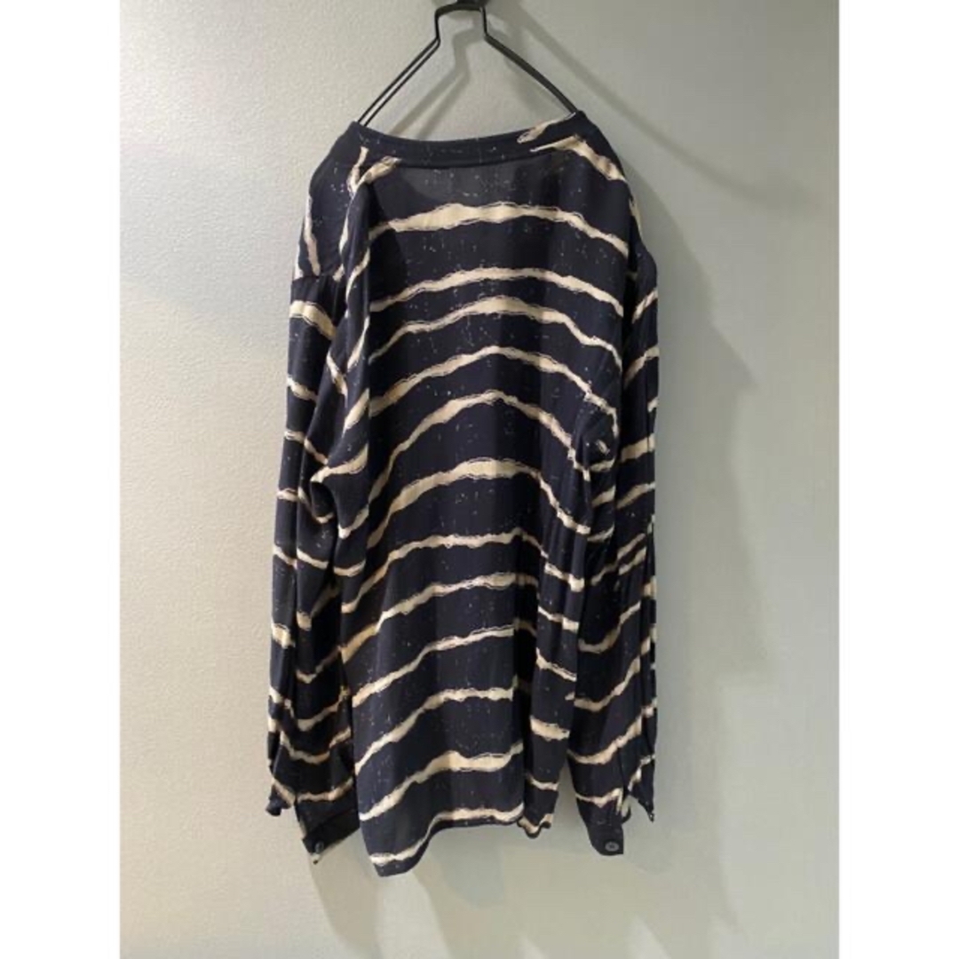 古着 ビンテージ 長袖 レーヨン rayon モヤモヤ デザイン 古着 ビンテージ 長袖 レーヨン rayon モヤモヤ デザイン