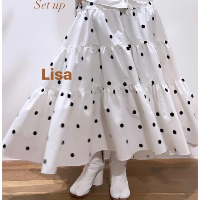 新品タグ付　今季完売　shetokyo Lisa dot