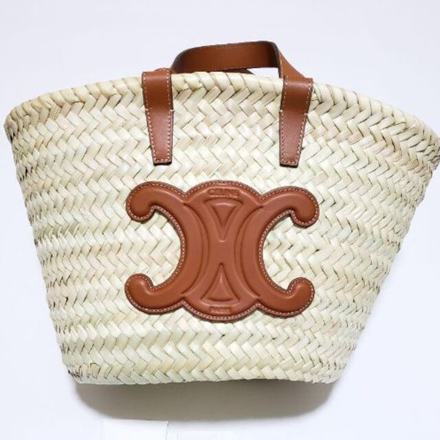 バッグ celine パニエ/ラフィアカーフスキンの通販 by 森下's shop|セリーヌならラクマ - ティーントリオンフ クラシック しくお