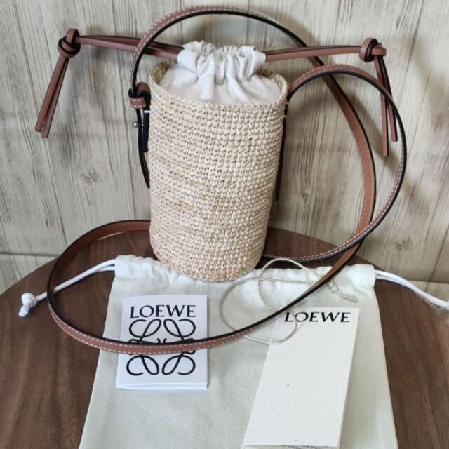 LOEWE ロエベ新品シリンダーポケット カゴバッグ ミニバッグ