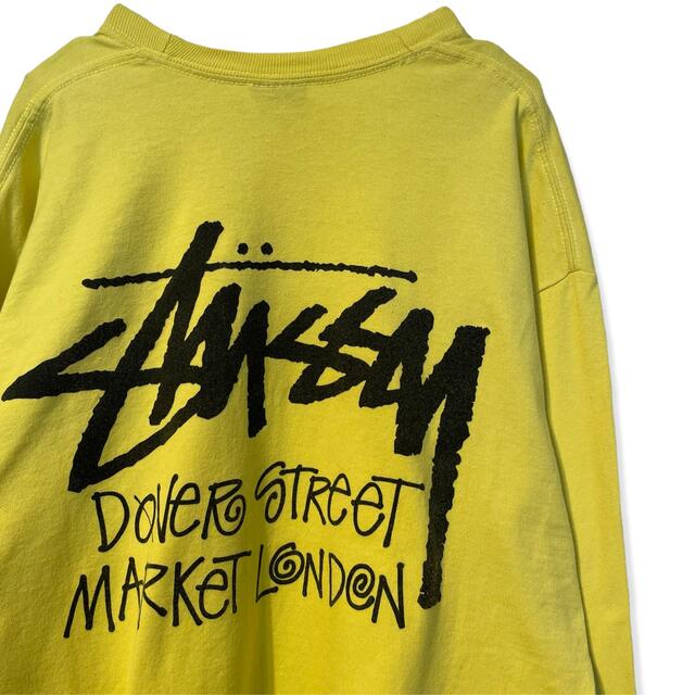 STUSSY DOVER STREET MARKET LONDON ロンT L黄